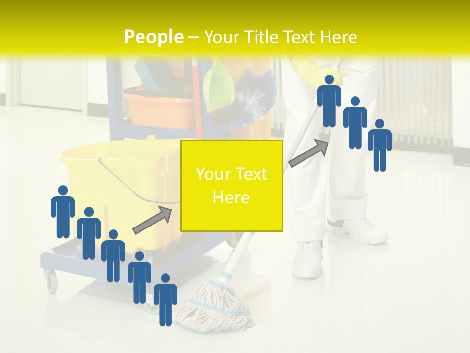 Caucasian Home Background PowerPoint Template