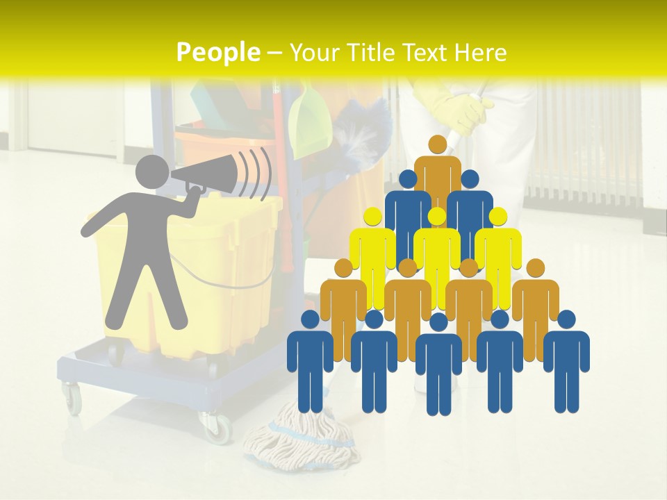 Caucasian Home Background PowerPoint Template