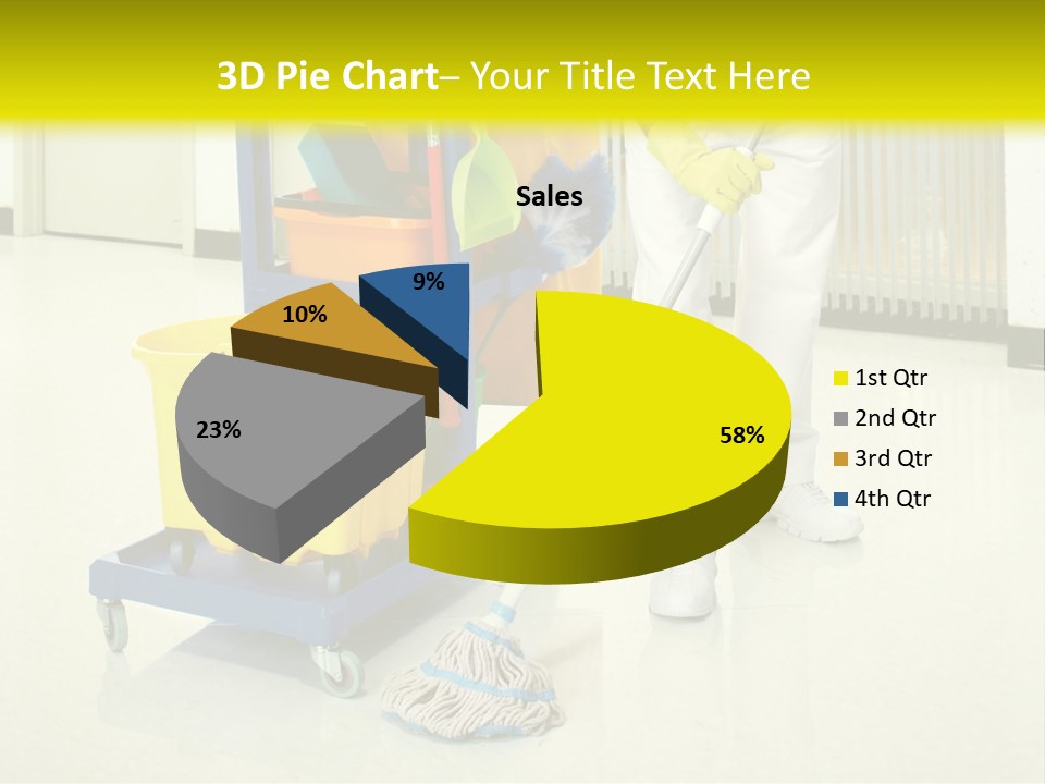 Caucasian Home Background PowerPoint Template