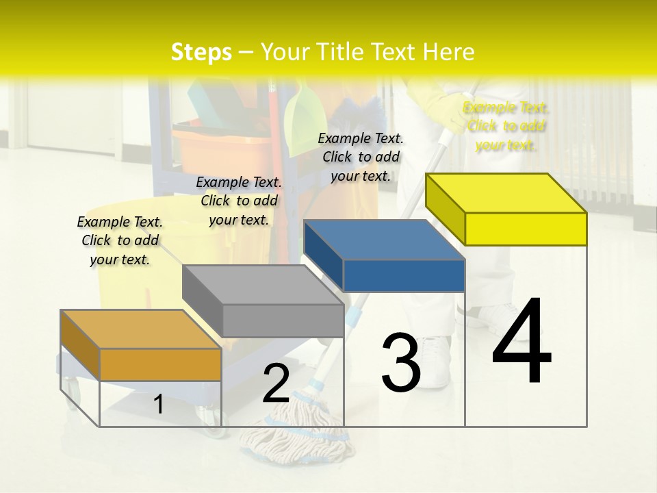 Caucasian Home Background PowerPoint Template