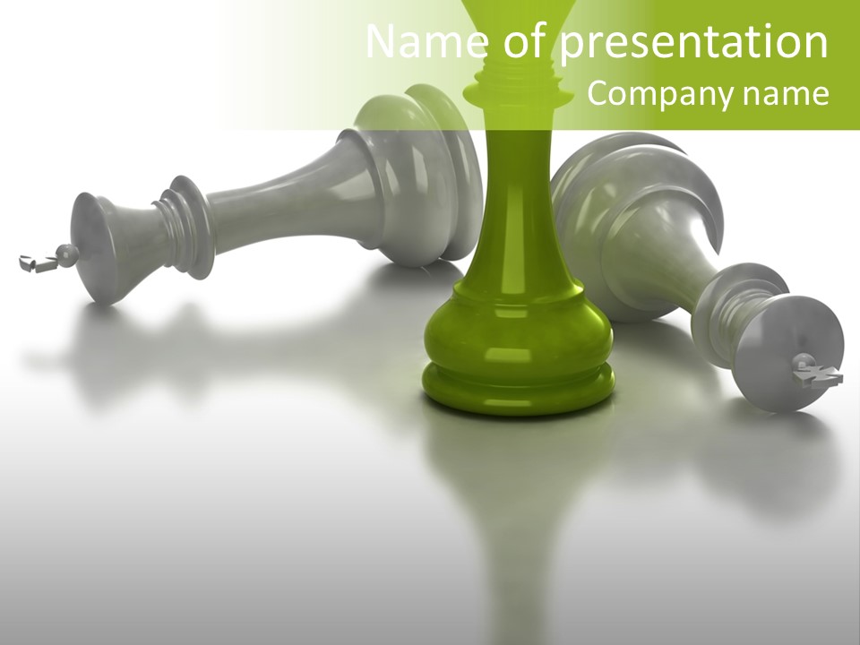 A Group Of Chess Pieces Sitting On Top Of A Table PowerPoint Template