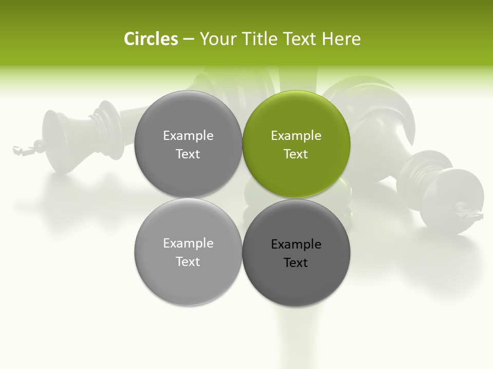 A Group Of Chess Pieces Sitting On Top Of A Table PowerPoint Template