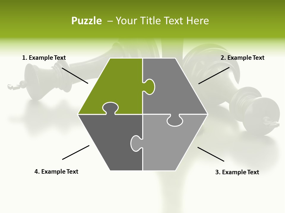 A Group Of Chess Pieces Sitting On Top Of A Table PowerPoint Template