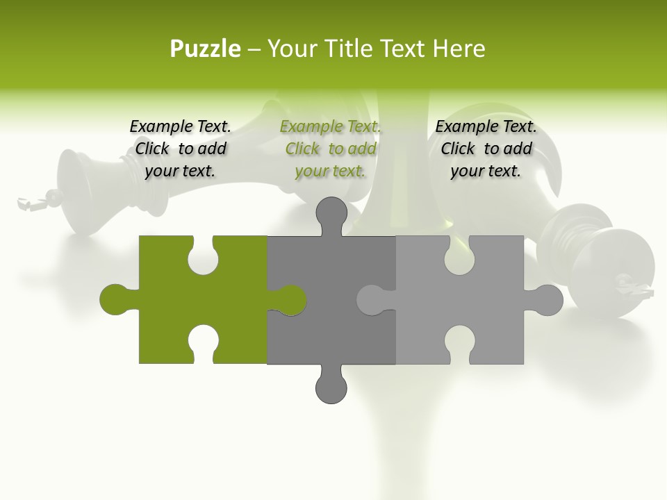 A Group Of Chess Pieces Sitting On Top Of A Table PowerPoint Template