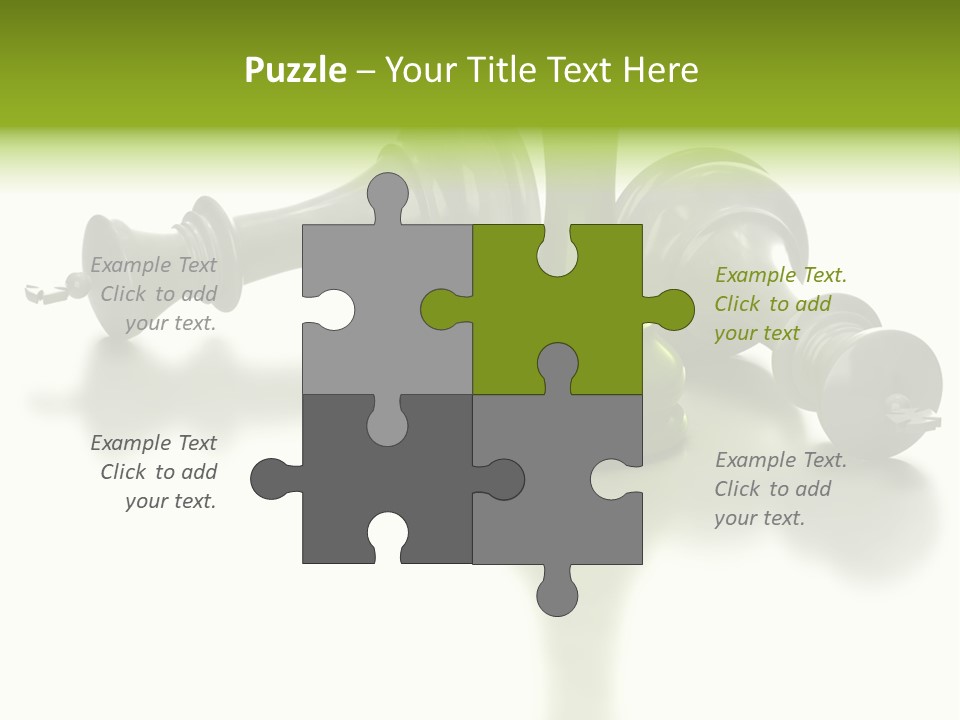 A Group Of Chess Pieces Sitting On Top Of A Table PowerPoint Template