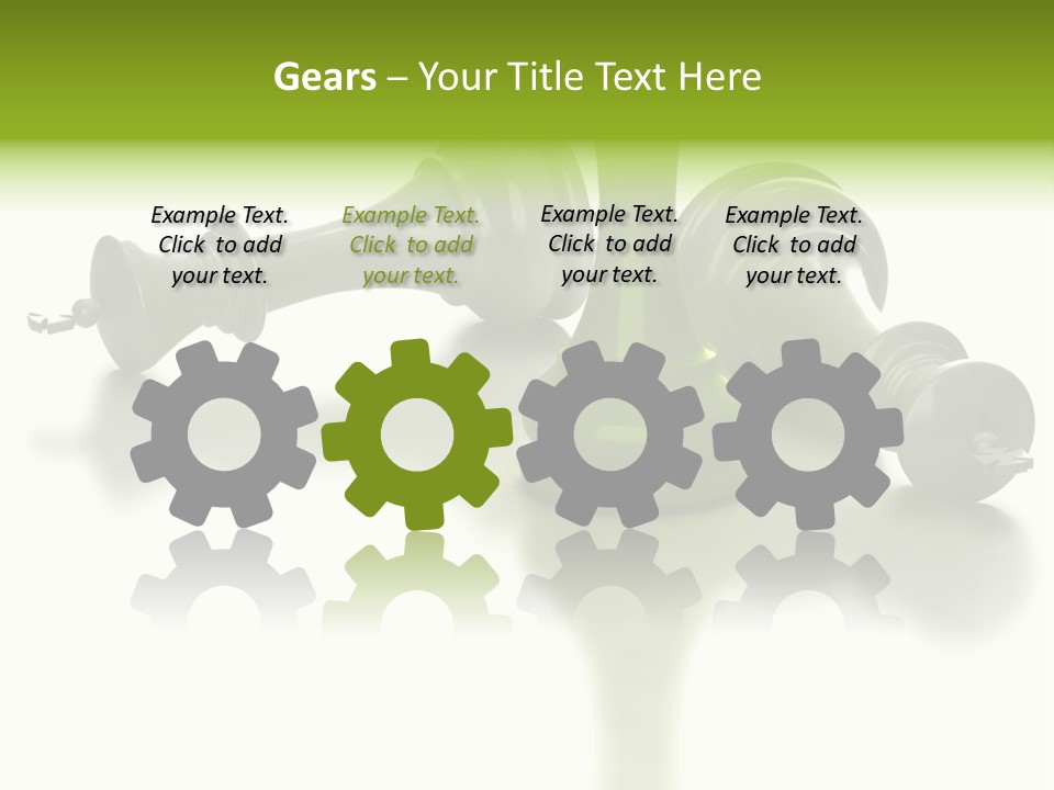 A Group Of Chess Pieces Sitting On Top Of A Table PowerPoint Template