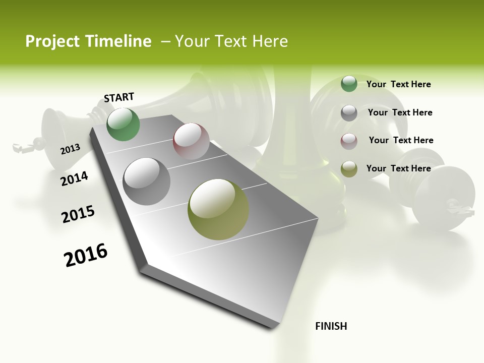 A Group Of Chess Pieces Sitting On Top Of A Table PowerPoint Template