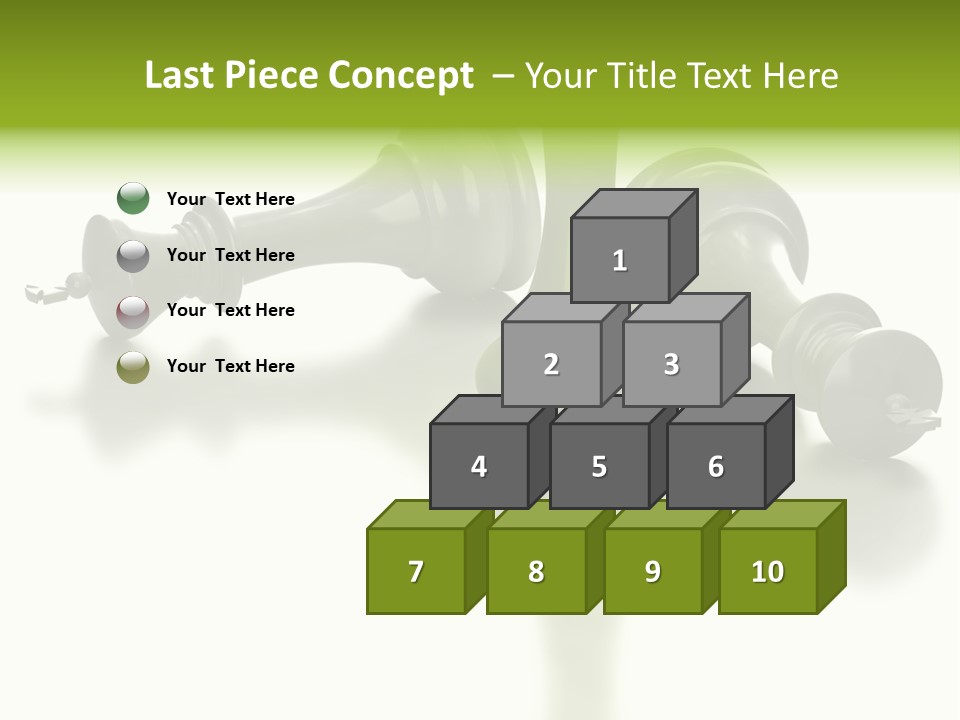 A Group Of Chess Pieces Sitting On Top Of A Table PowerPoint Template