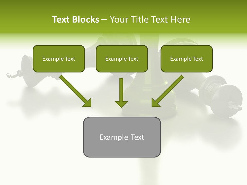 A Group Of Chess Pieces Sitting On Top Of A Table PowerPoint Template