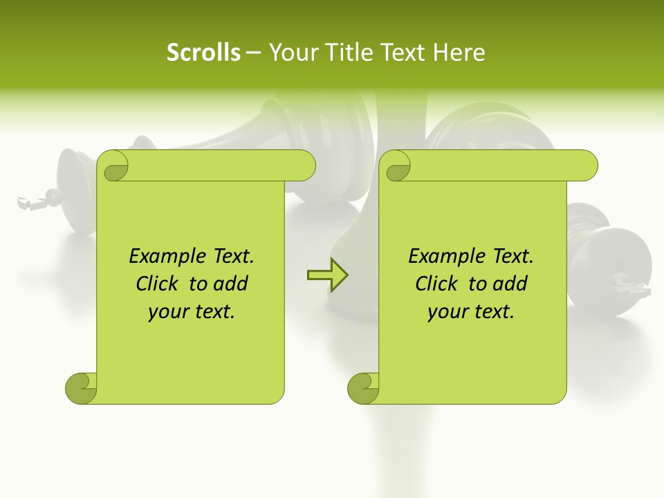 A Group Of Chess Pieces Sitting On Top Of A Table PowerPoint Template