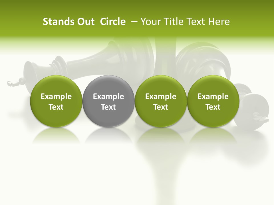 A Group Of Chess Pieces Sitting On Top Of A Table PowerPoint Template