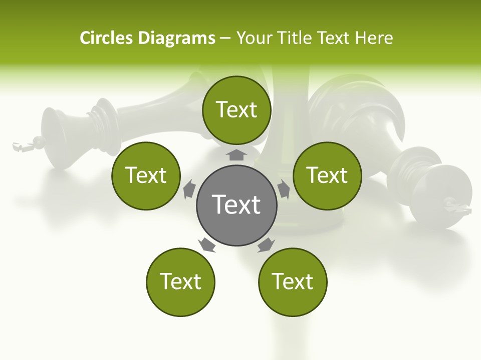 A Group Of Chess Pieces Sitting On Top Of A Table PowerPoint Template