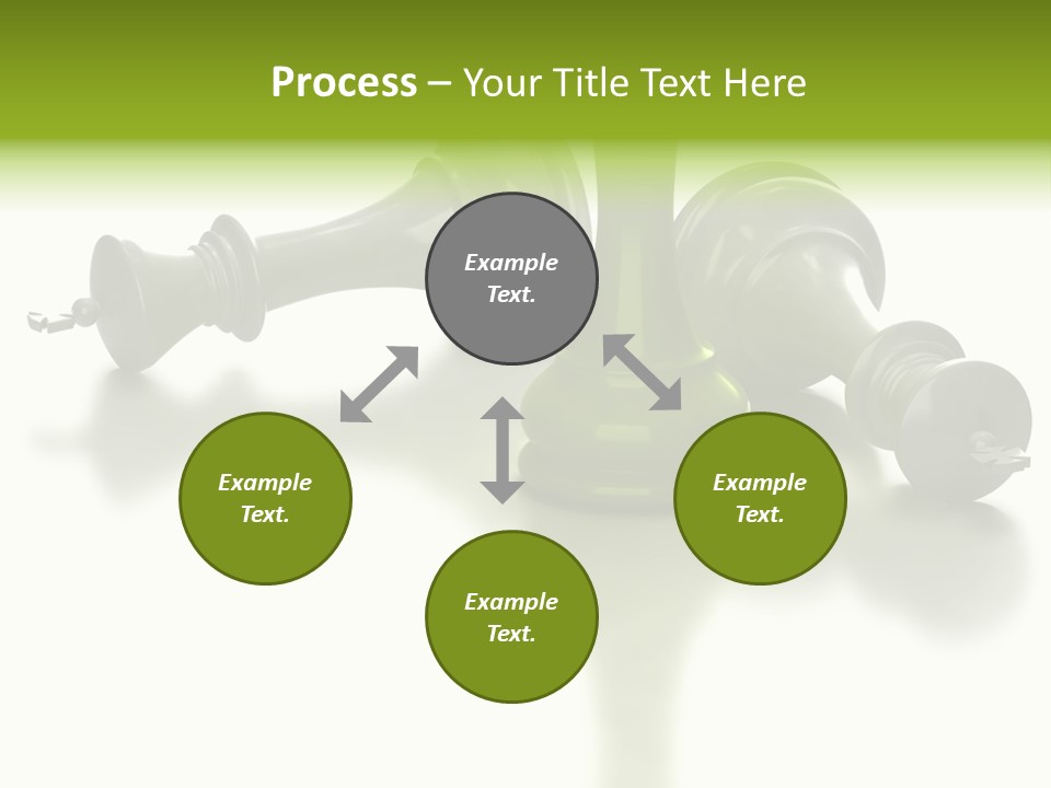 A Group Of Chess Pieces Sitting On Top Of A Table PowerPoint Template