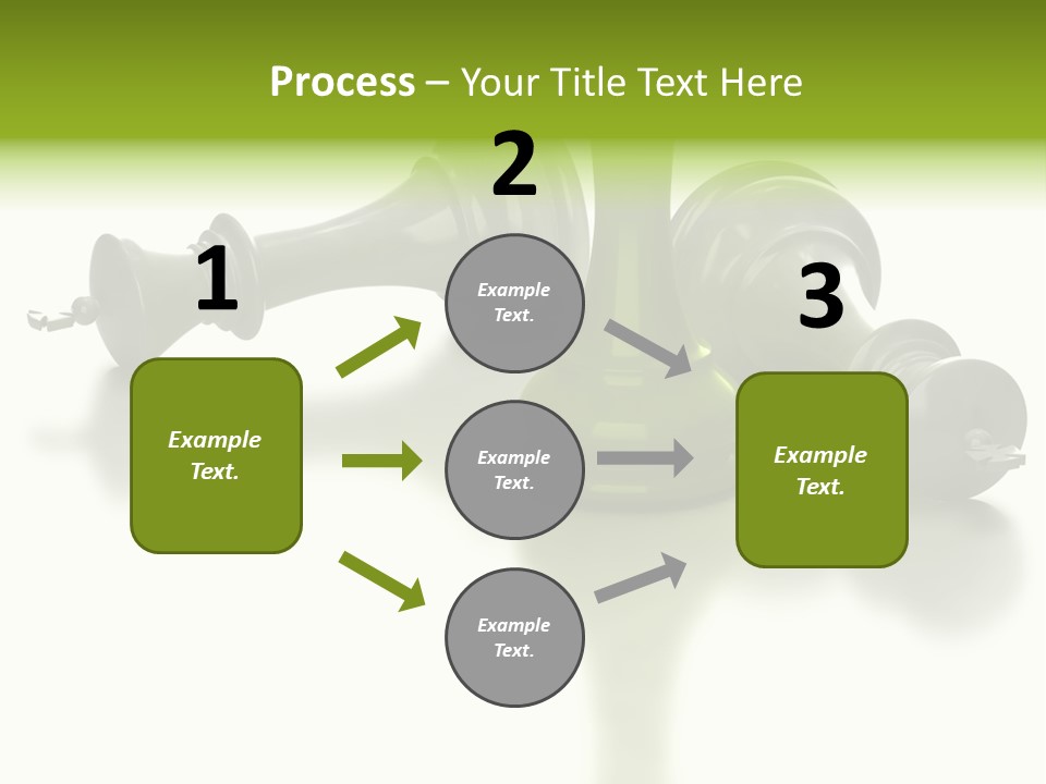 A Group Of Chess Pieces Sitting On Top Of A Table PowerPoint Template