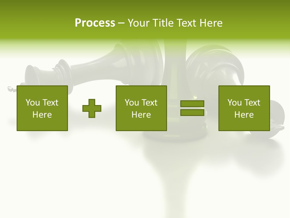 A Group Of Chess Pieces Sitting On Top Of A Table PowerPoint Template