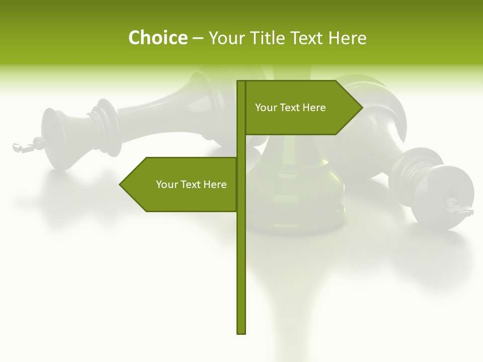 A Group Of Chess Pieces Sitting On Top Of A Table PowerPoint Template