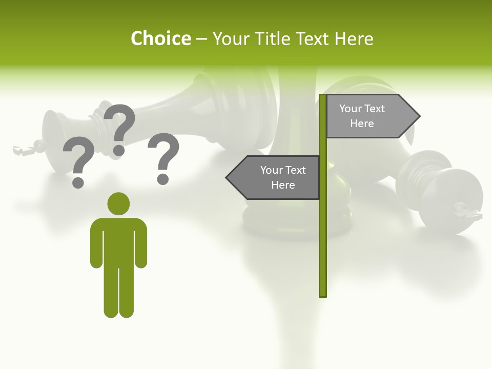 A Group Of Chess Pieces Sitting On Top Of A Table PowerPoint Template