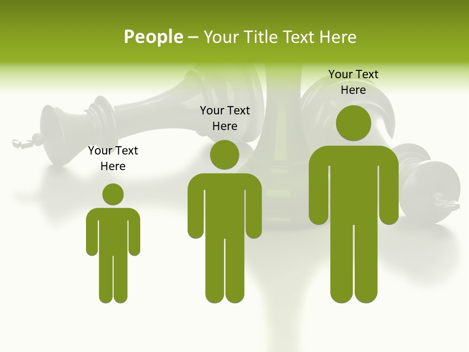 A Group Of Chess Pieces Sitting On Top Of A Table PowerPoint Template