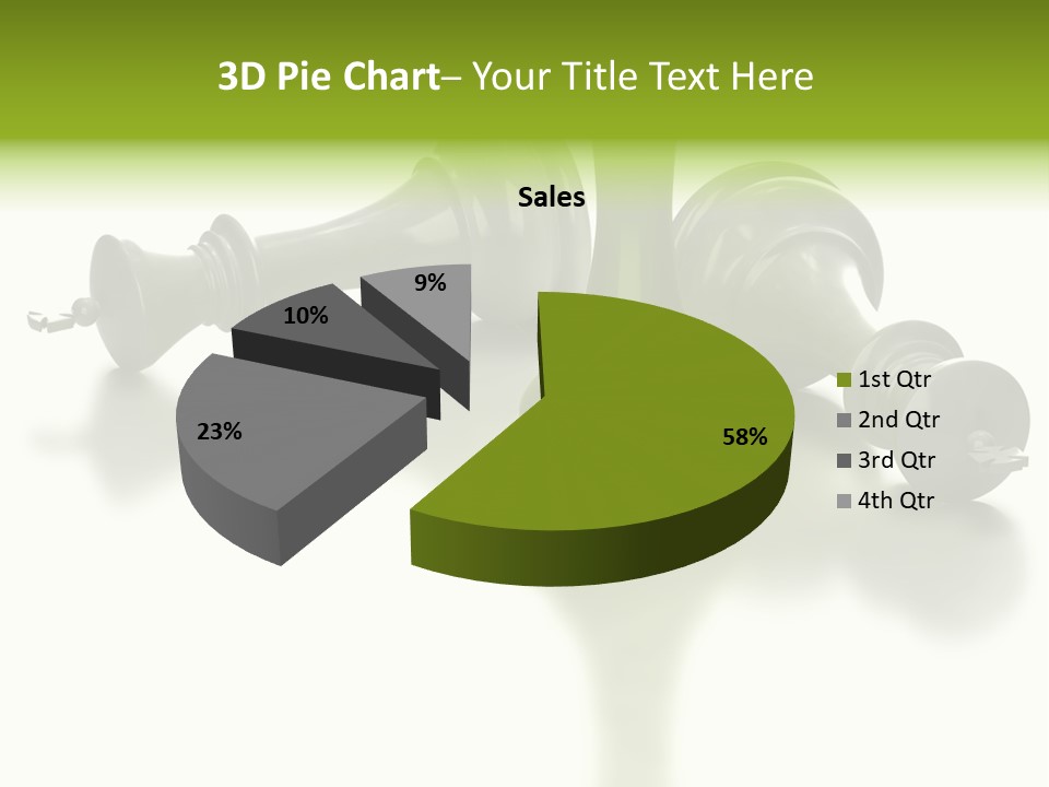 A Group Of Chess Pieces Sitting On Top Of A Table PowerPoint Template