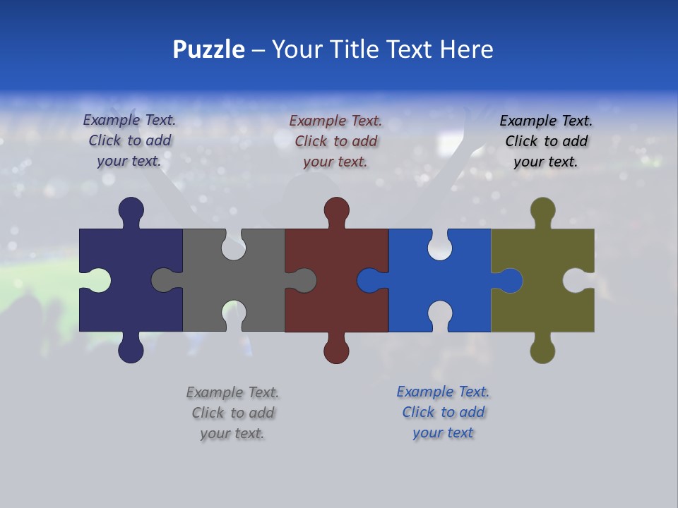 Power Brake Plant PowerPoint Template