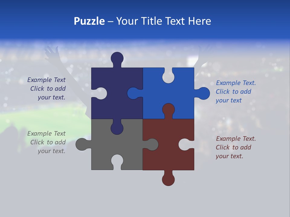 Power Brake Plant PowerPoint Template