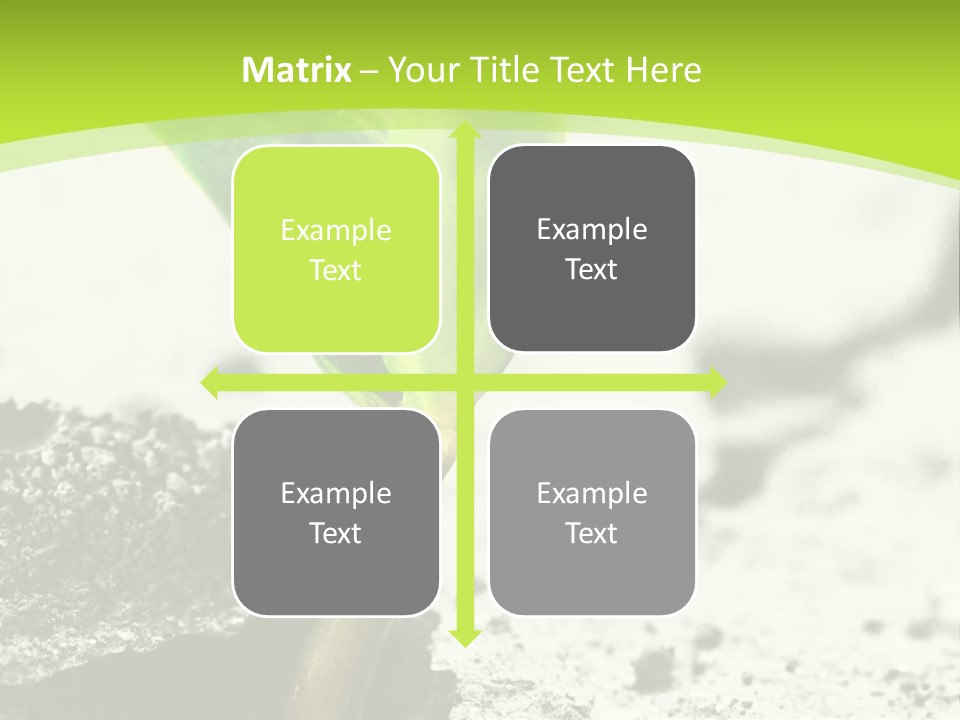 Power Brake Plant PowerPoint Template