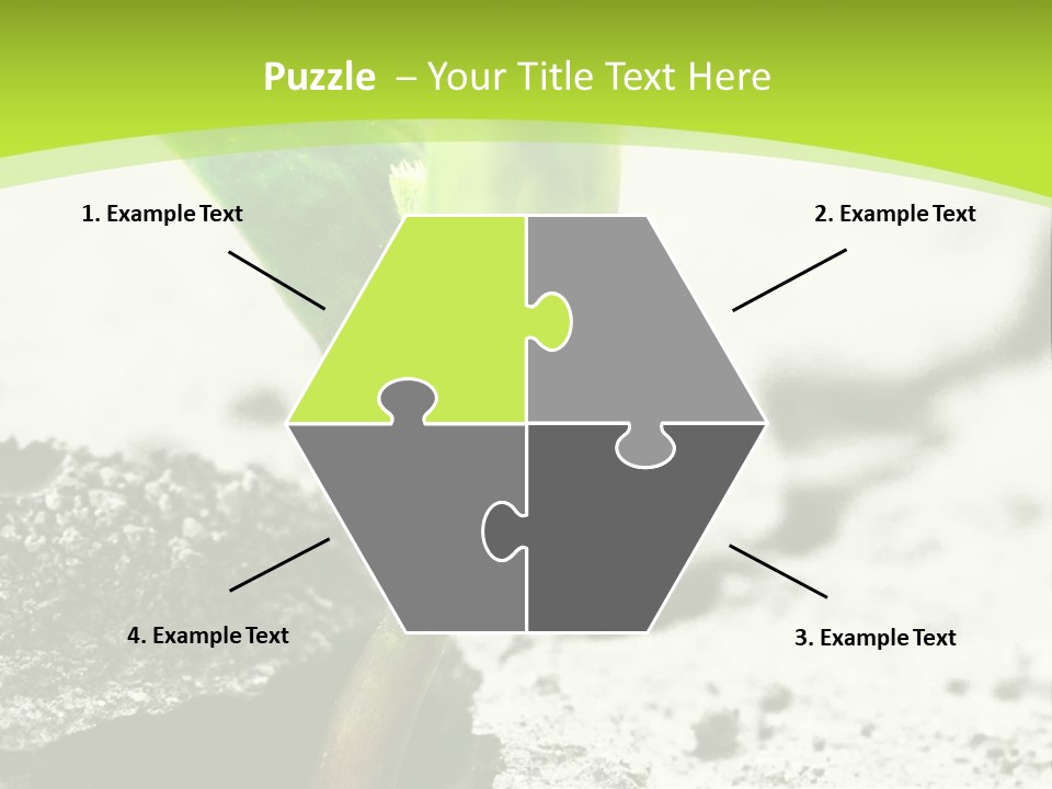 Power Brake Plant PowerPoint Template