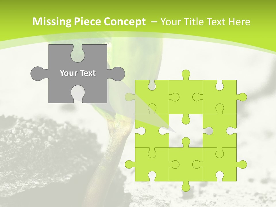 Power Brake Plant PowerPoint Template