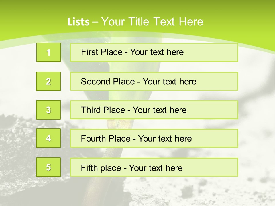 Power Brake Plant PowerPoint Template
