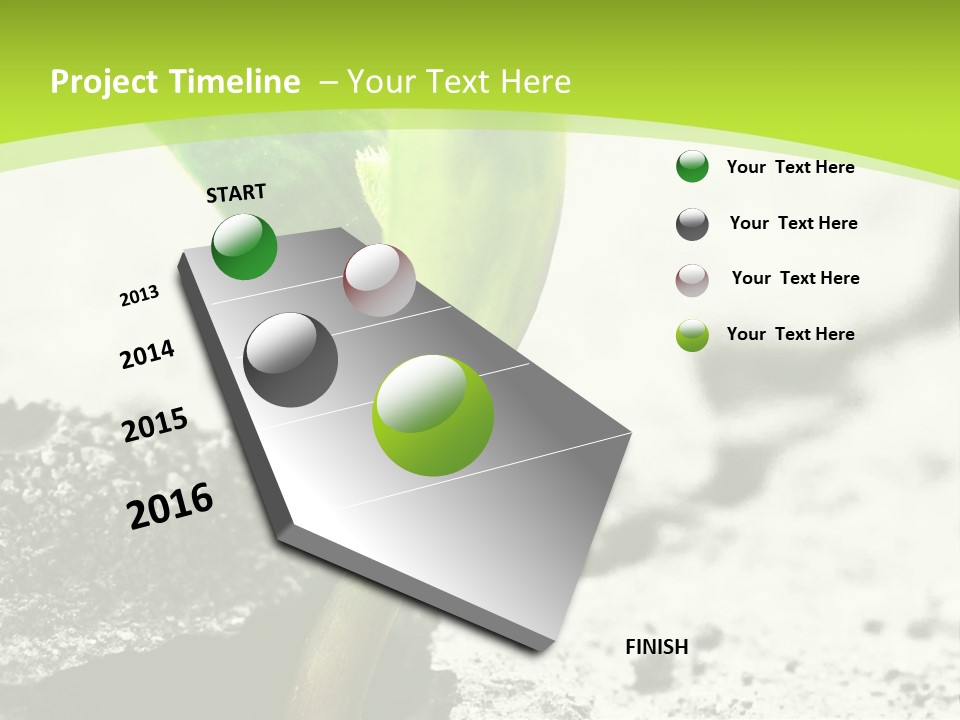 Power Brake Plant PowerPoint Template