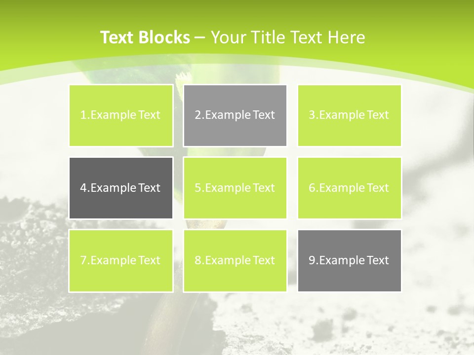 Power Brake Plant PowerPoint Template