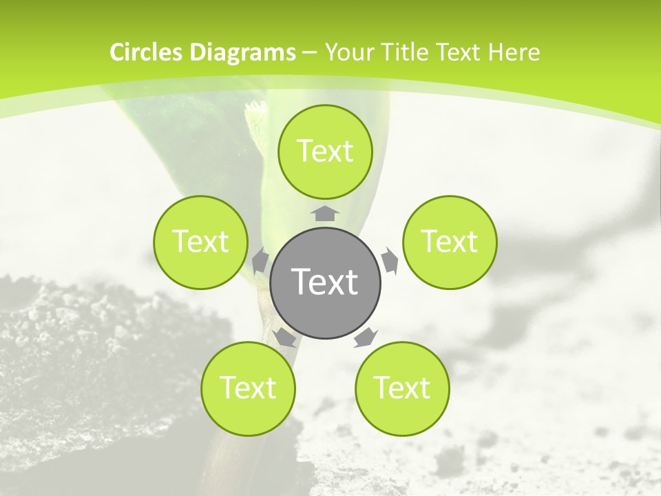 Power Brake Plant PowerPoint Template