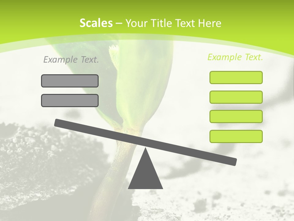 Power Brake Plant PowerPoint Template