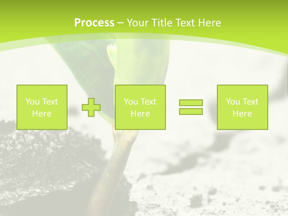 Power Brake Plant PowerPoint Template