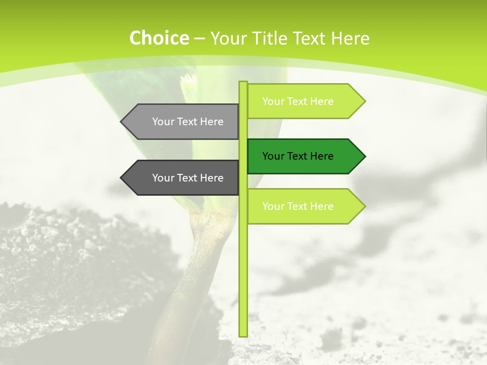 Power Brake Plant PowerPoint Template