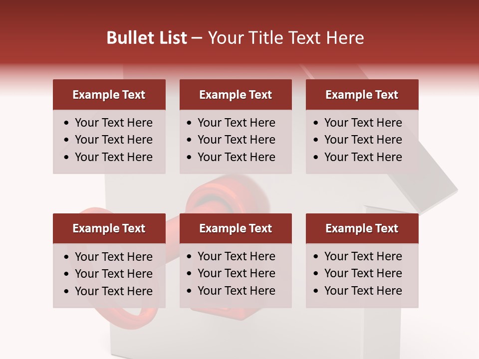 Generated Hole Protect PowerPoint Template