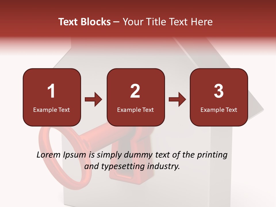 Generated Hole Protect PowerPoint Template