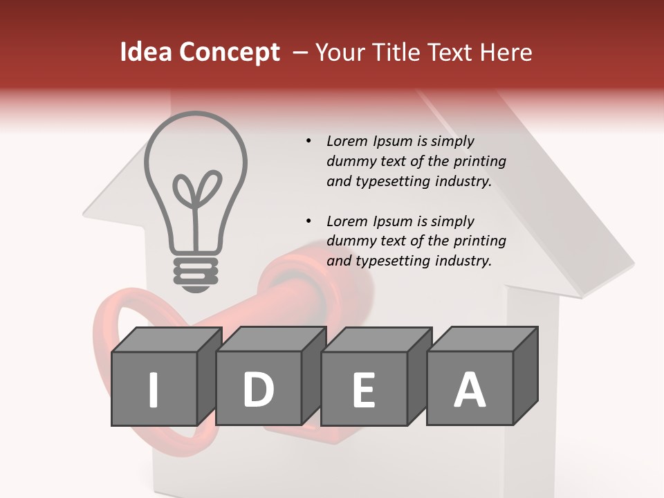Generated Hole Protect PowerPoint Template