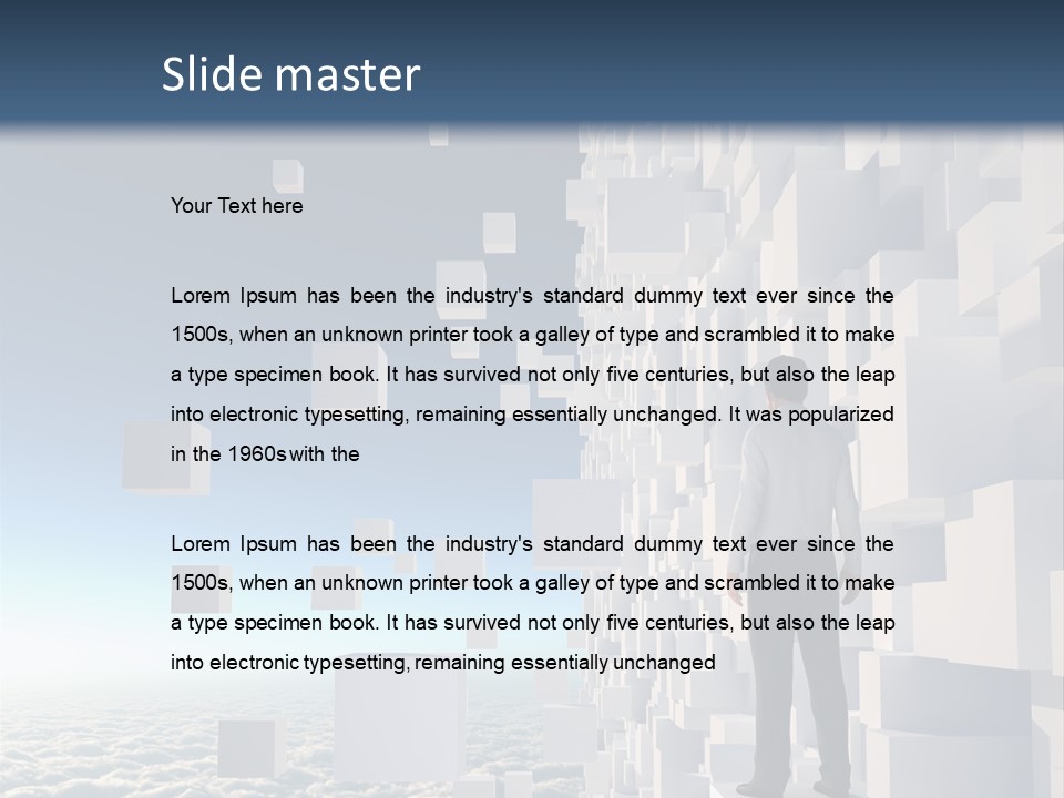 Back Thought Concept PowerPoint Template