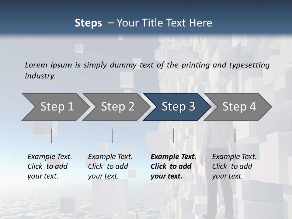 Back Thought Concept PowerPoint Template