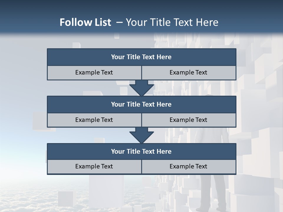 Back Thought Concept PowerPoint Template