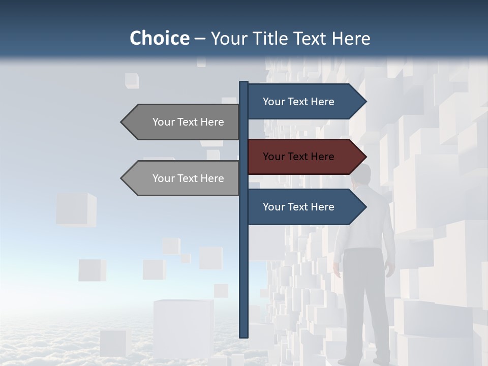 Back Thought Concept PowerPoint Template