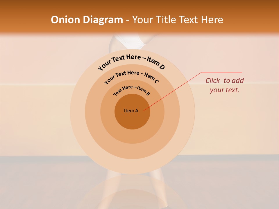 A Woman Is Dancing On A Wooden Floor PowerPoint Template