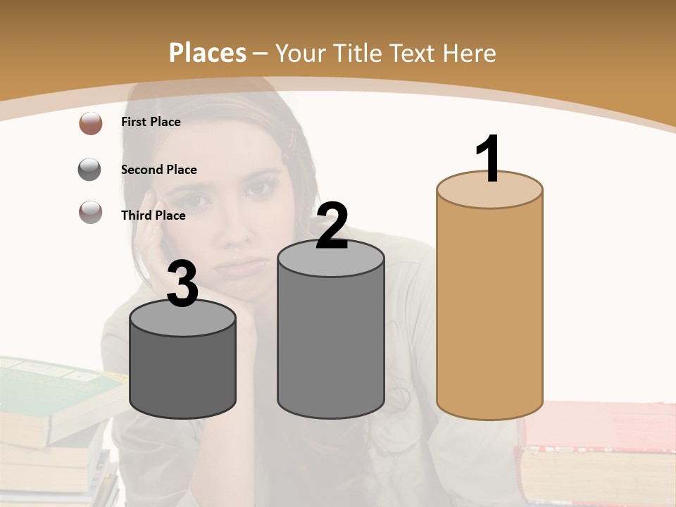 Teenager Class Bored PowerPoint Template