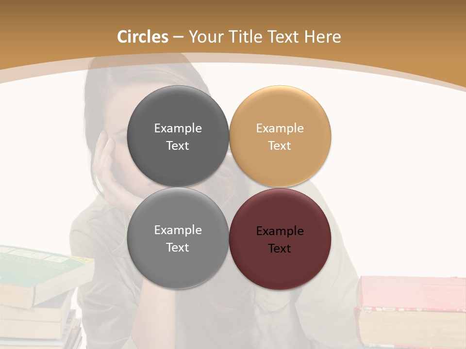 Teenager Class Bored PowerPoint Template