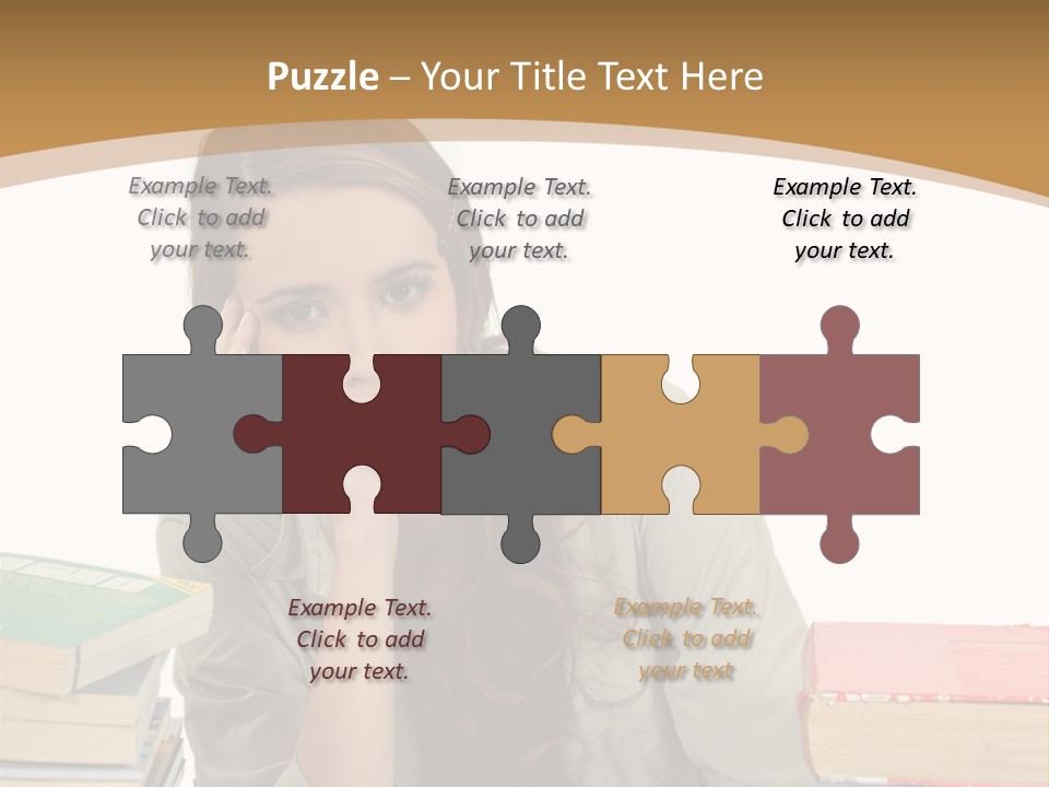 Teenager Class Bored PowerPoint Template