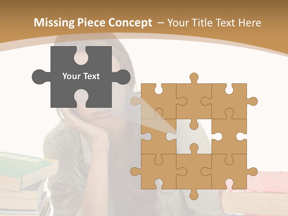 Teenager Class Bored PowerPoint Template