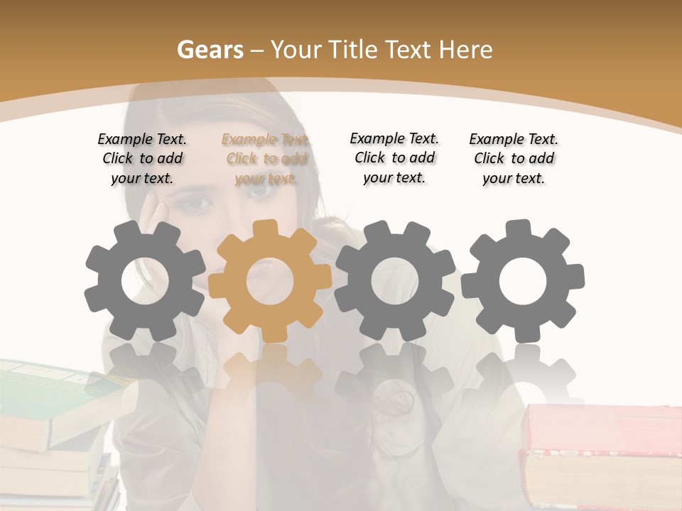 Teenager Class Bored PowerPoint Template