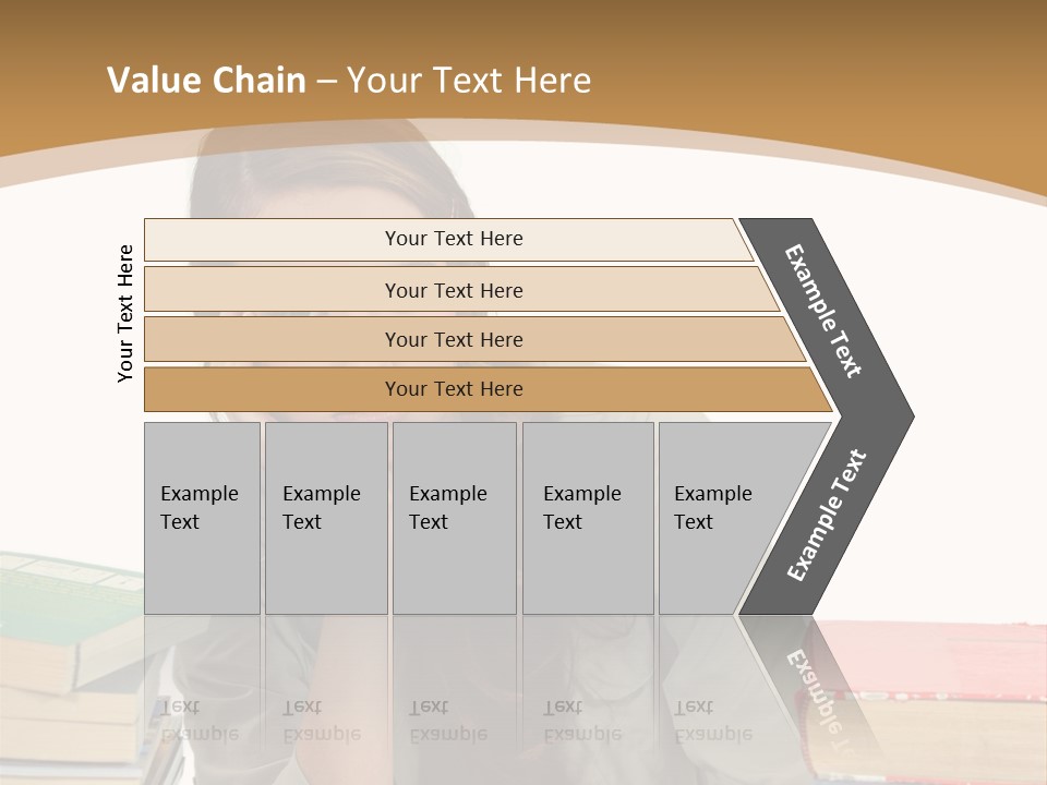 Teenager Class Bored PowerPoint Template