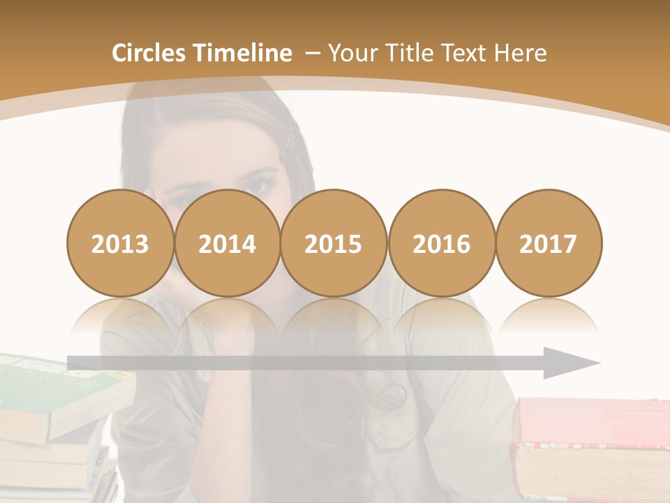 Teenager Class Bored PowerPoint Template